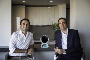 James Wyman, Co-founder, (left) with Emanuele Musini, CEO, (right)