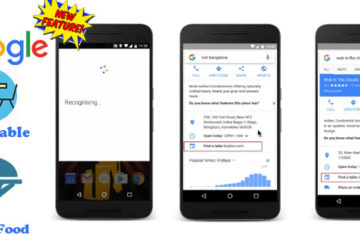 Order Food from Google Search Page