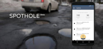 App that Tracks & Reports Potholes in Mumbai