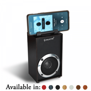 Premium Wooden Speaker MS-WS-001-Mix Color